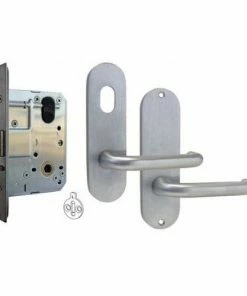 Handles & Hardware DORMAKABA MS2 CLASSROOM MORTICE LOCK KIT 100 SERIES ROUND END FURNITURE