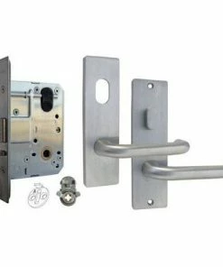 DORMAKABA MS2 ENTRANCE MORTICE LOCK KIT 600 SERIES SQUARE END FURNITURE Handles & Hardware