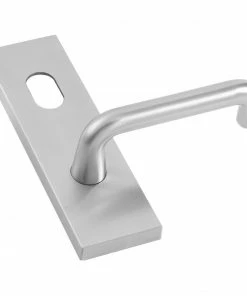 Handles & Hardware LEGGE 700 SERIES EXTERNAL PLATE FURNITURE WITH CYLINDER - ALPHA LEVER