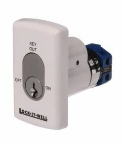 LOCK IT WELL OVAL KEY SWITCH ON/OFF Key Switches