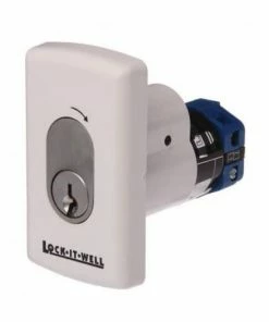 LOCK IT WELL OVAL KEY SWITCH SPRING RETURN Key Switches