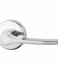 LOCKWOOD VELOCITY LARGE ROSE LEVER HANDLES - SALTBUSH 34