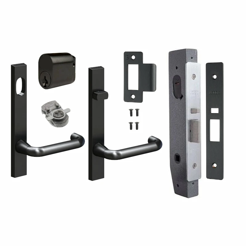 Cheap π LEGGE L95MFS NARROW MORTICE LOCK KITS IN MATT BLACK Door Hardware Kits π 2 LEGGE L95MFS NARROW MORTICE LOCK KITS IN MATT BLACK Door Hardware Kits
