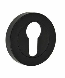 Escutcheons NIDUS MEDITERRANEAN ESCUTCHEON ROUND 300 MATT BLACK