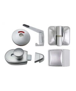 METLAM MODA RANGE TOILET PARTITION HARDWARE KIT