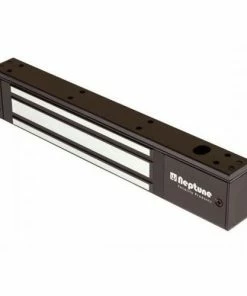 NEPTUNE MAGLOCK SINGLE DOOR 280KG MONITORED BLACK CCTV & Electronic