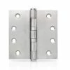 TRIO BALL BEARING BUTT HINGE FIXED PIN 100MM X 100MM X 2.5MM Hinges & Magnets