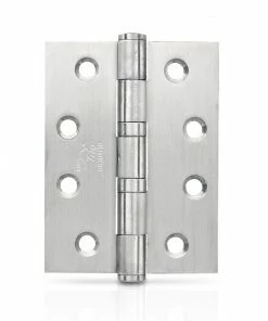 TRIO BALL BEARING BUTT HINGE FIXED PIN 100MM X 75MM X 2.5MM Hinges & Magnets
