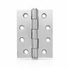 Hinges & Magnets TRIO BUTT HINGE LOOSE PIN 100MM X 75MM X 2.5MM