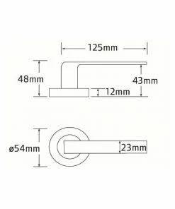 Handles & Hardware SCHLAGE 7000 SERIES LEVERSET - ANGELO