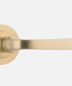 IVER DOOR LEVER ANNECY ROUND ROSE BACKPLATE