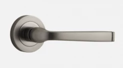 IVER DOOR LEVER ANNECY ROUND ROSE BACKPLATE