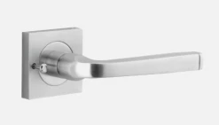 IVER DOOR LEVER ANNECY SQUARE ROSE BACKPLATE Door Handles & Levers