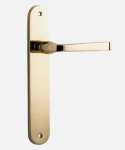 IVER DOOR LEVER ANNECY OVAL BACKPLATE Door Handles & Levers
