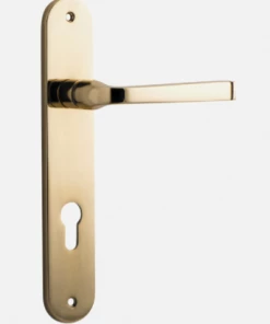 IVER DOOR LEVER ANNECY OVAL BACKPLATE Door Handles & Levers