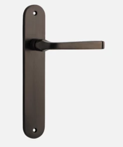 IVER DOOR LEVER ANNECY OVAL BACKPLATE Door Handles & Levers