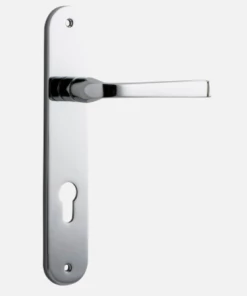 IVER DOOR LEVER ANNECY OVAL BACKPLATE Door Handles & Levers