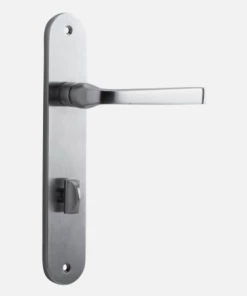 IVER DOOR LEVER ANNECY OVAL BACKPLATE Door Handles & Levers