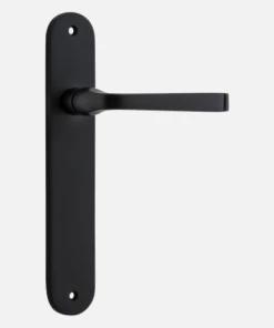 IVER DOOR LEVER ANNECY OVAL BACKPLATE Door Handles & Levers