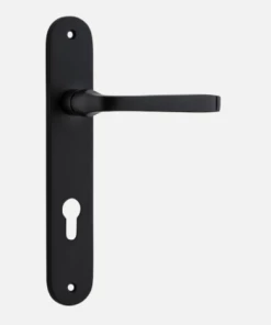 IVER DOOR LEVER ANNECY OVAL BACKPLATE Door Handles & Levers