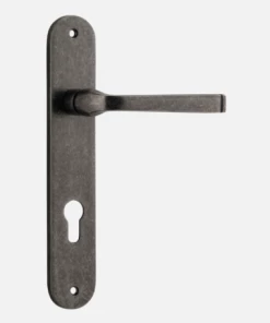 IVER DOOR LEVER ANNECY OVAL BACKPLATE Door Handles & Levers