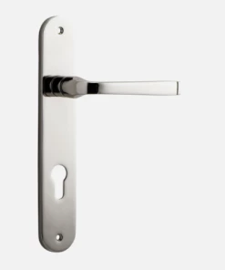IVER DOOR LEVER ANNECY OVAL BACKPLATE Door Handles & Levers