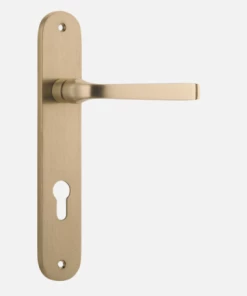 IVER DOOR LEVER ANNECY OVAL BACKPLATE Door Handles & Levers