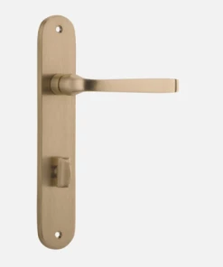 IVER DOOR LEVER ANNECY OVAL BACKPLATE Door Handles & Levers