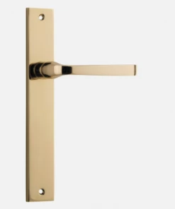 IVER DOOR LEVER ANNECY RECTANGULAR BACKPLATE Door Handles & Levers