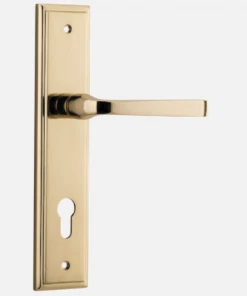 IVER DOOR LEVER ANNECY STEPPED BACKPLATE Door Handles & Levers