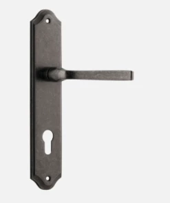 IVER DOOR LEVER ANNECY SHOULDERED BACKPLATE