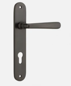 IVER DOOR LEVER COPENHAGEN OVAL BACKPLATE Door Handles & Levers