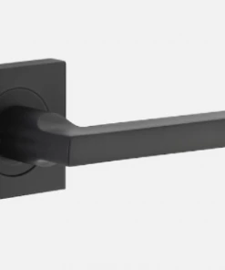 IVER DOOR LEVER BALTIMORE SQUARE ROSE BACKPLATE Door Handles & Levers