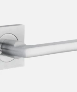 IVER DOOR LEVER BALTIMORE SQUARE ROSE BACKPLATE Door Handles & Levers