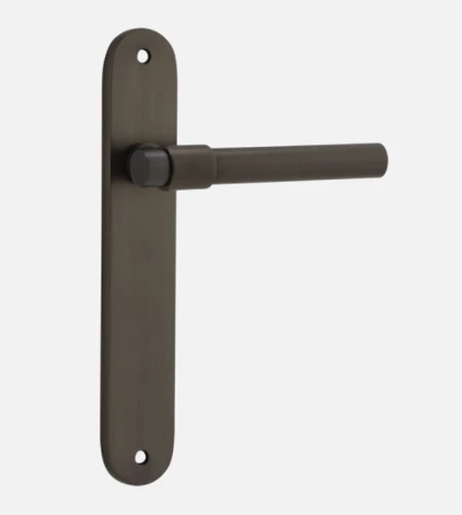 Budget π Door Handles & Levers IVER DOOR LEVER HELSINKI OVAL BACKPLATE β 2 Door Handles & Levers IVER DOOR LEVER HELSINKI OVAL BACKPLATE