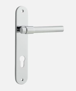 Budget π Door Handles & Levers IVER DOOR LEVER HELSINKI OVAL BACKPLATE β 18 Door Handles & Levers IVER DOOR LEVER HELSINKI OVAL BACKPLATE