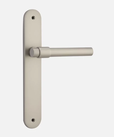 Budget π Door Handles & Levers IVER DOOR LEVER HELSINKI OVAL BACKPLATE β 10 Door Handles & Levers IVER DOOR LEVER HELSINKI OVAL BACKPLATE