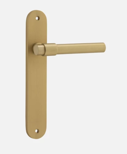 Budget π Door Handles & Levers IVER DOOR LEVER HELSINKI OVAL BACKPLATE β 12 Door Handles & Levers IVER DOOR LEVER HELSINKI OVAL BACKPLATE