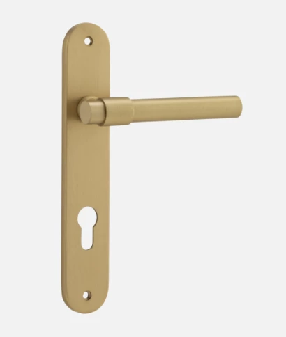 Budget π Door Handles & Levers IVER DOOR LEVER HELSINKI OVAL BACKPLATE β 13 Door Handles & Levers IVER DOOR LEVER HELSINKI OVAL BACKPLATE