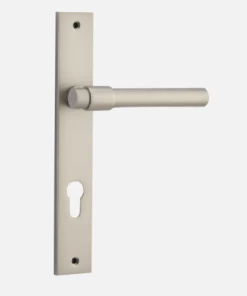 Door Handles & Levers IVER DOOR LEVER HELSINKI RECTANGULAR BACKPLATE