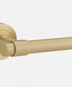 IVER DOOR LEVER HELSINKI ROUND ROSE