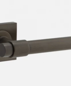Door Handles & Levers IVER DOOR LEVER HELSINKI SQUARE ROSE BACKPLATE