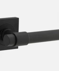 Door Handles & Levers IVER DOOR LEVER HELSINKI SQUARE ROSE BACKPLATE