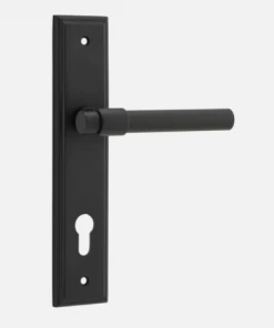 IVER DOOR LEVER HELSINKI STEPPED BACKPLATE Door Handles & Levers