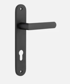 Door Handles & Levers IVER DOOR LEVER OSAKA OVAL BACKPLATE