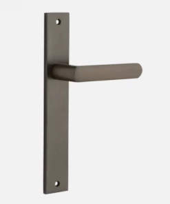 IVER DOOR LEVER OSAKA RECTANGULAR BACKPLATE Door Handles & Levers