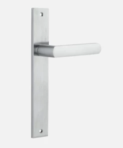 IVER DOOR LEVER OSAKA RECTANGULAR BACKPLATE Door Handles & Levers