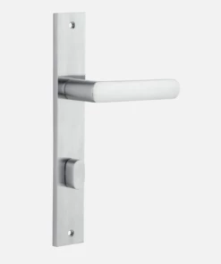 IVER DOOR LEVER OSAKA RECTANGULAR BACKPLATE Door Handles & Levers
