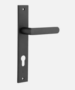 IVER DOOR LEVER OSAKA RECTANGULAR BACKPLATE Door Handles & Levers