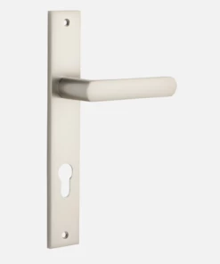 IVER DOOR LEVER OSAKA RECTANGULAR BACKPLATE Door Handles & Levers